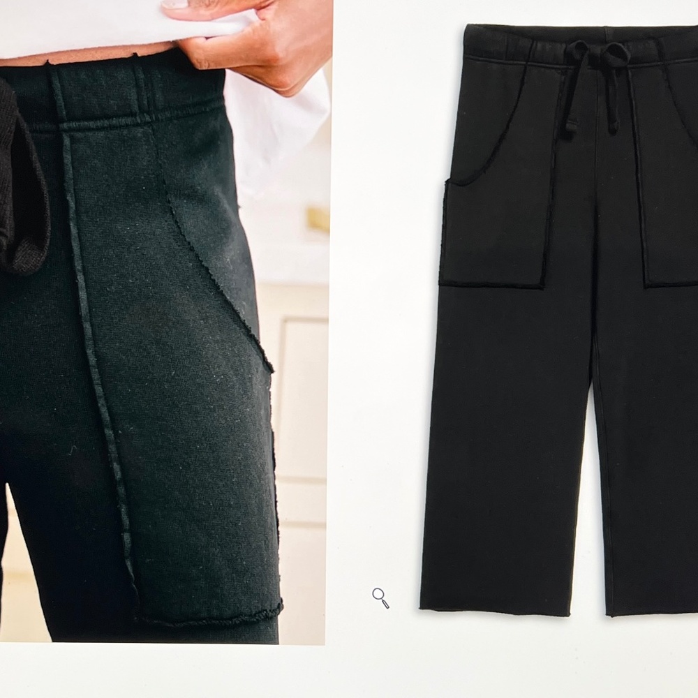 Fran & Eileen Penny Patch Pocket Sweatpants Tripl… - image 2